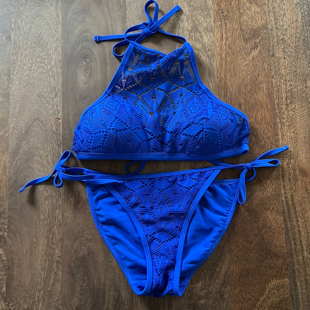 ASOS cobalt blue bikini